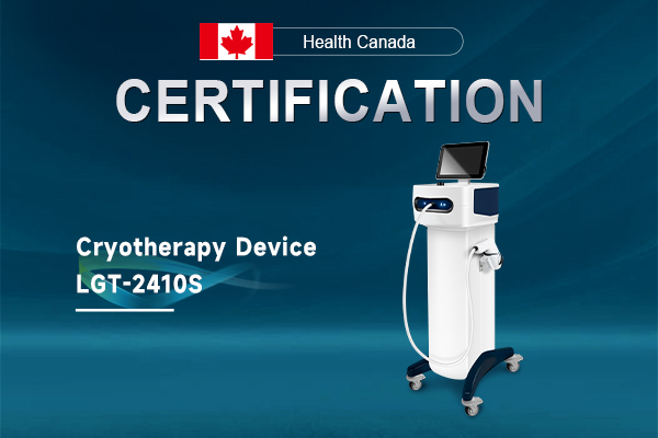 最先端の局所凍結療法装置 LGT-2410S がカナダ保健省の承認を取得
